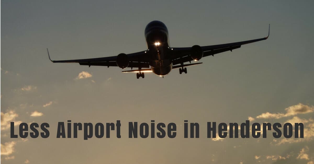 New FAA System May Mean Less Noise at Henderson Airport