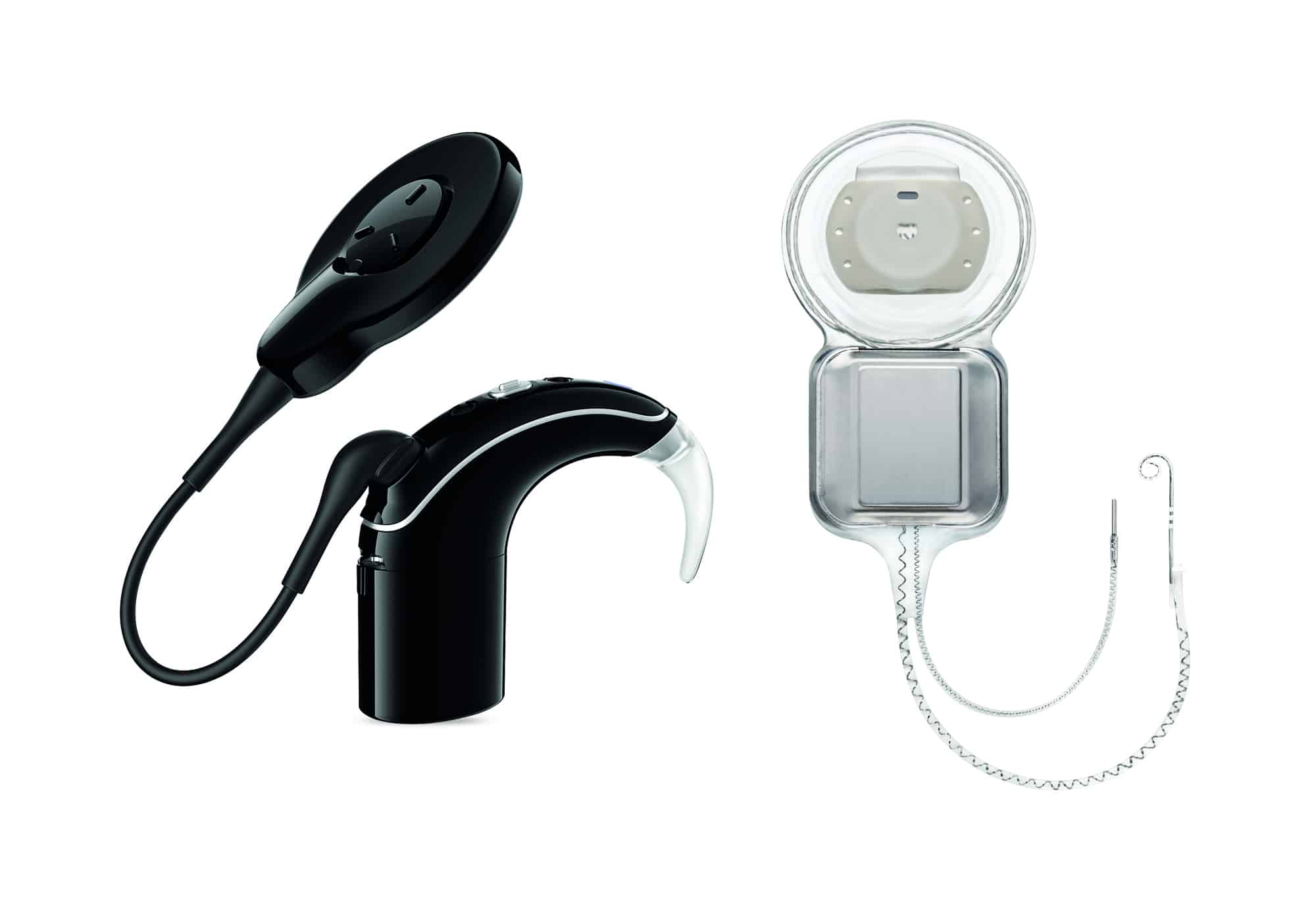 Cochlear implant and remote